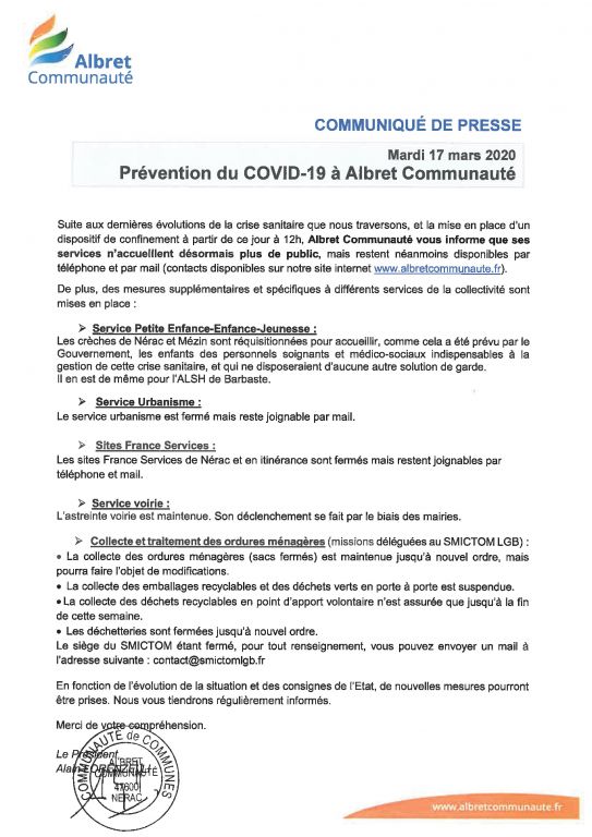 cp ac coronavirus 17 03 20