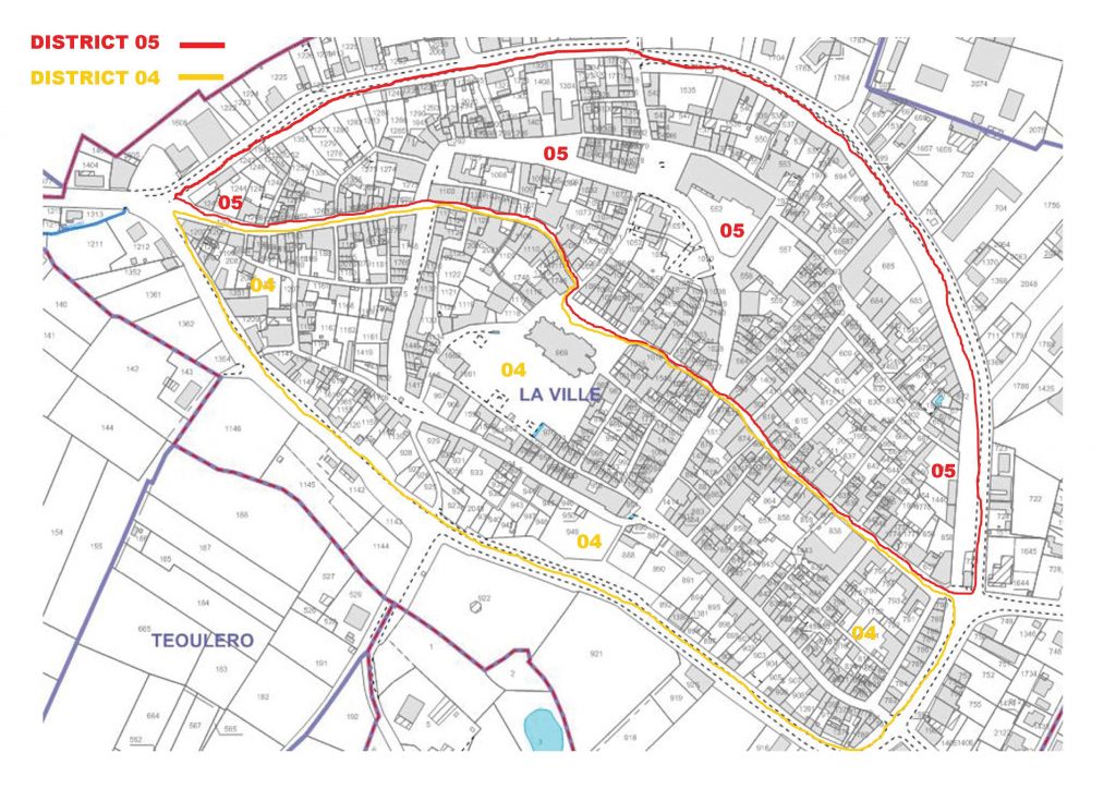 plan districts 4 et 5