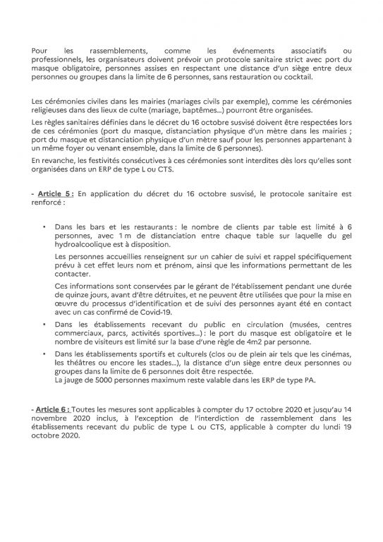 arrt prfectoral prescrivant les mesures visant lutter contre la propagation du virus covid 19 dans le dpartement de lot et garonne4