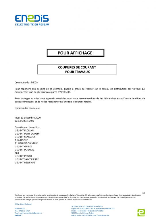 enedis 10 decembre