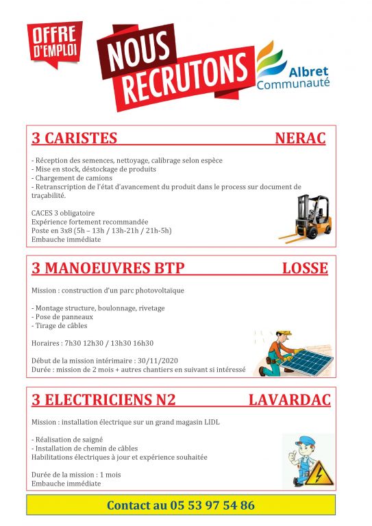 offres emploi