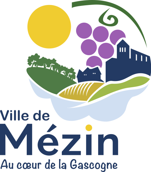 logo ville de mezin rvb